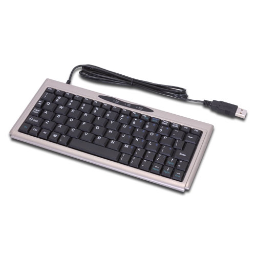 Solidtek Mini USB Keyboard with Touchpad KB-ASK3410UB - DSI Computer