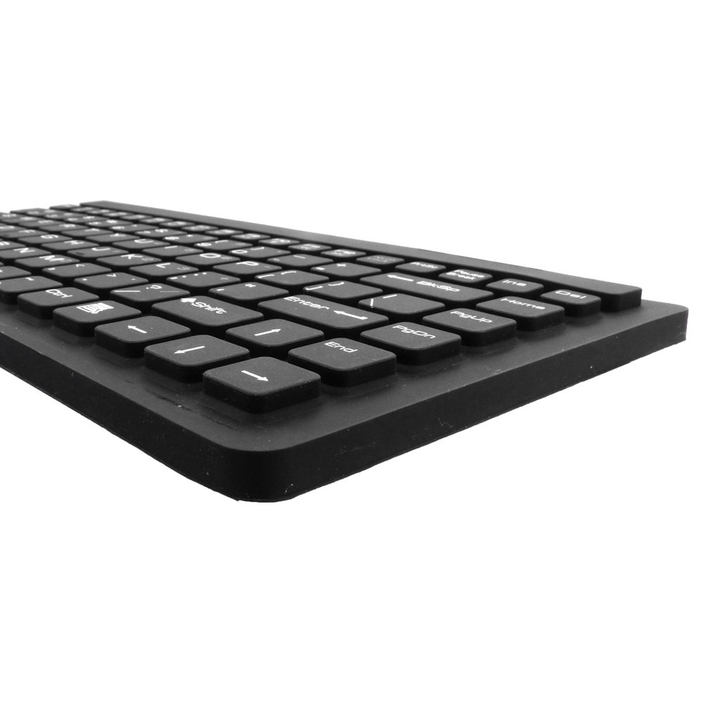 Silicone Industrial Waterproof Medical USB Mini Keyboard KB-88
