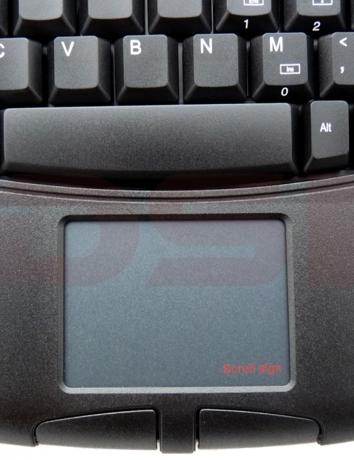 Solidtek Mini Black USB Keyboard with Touchpad KB-ACK540UB