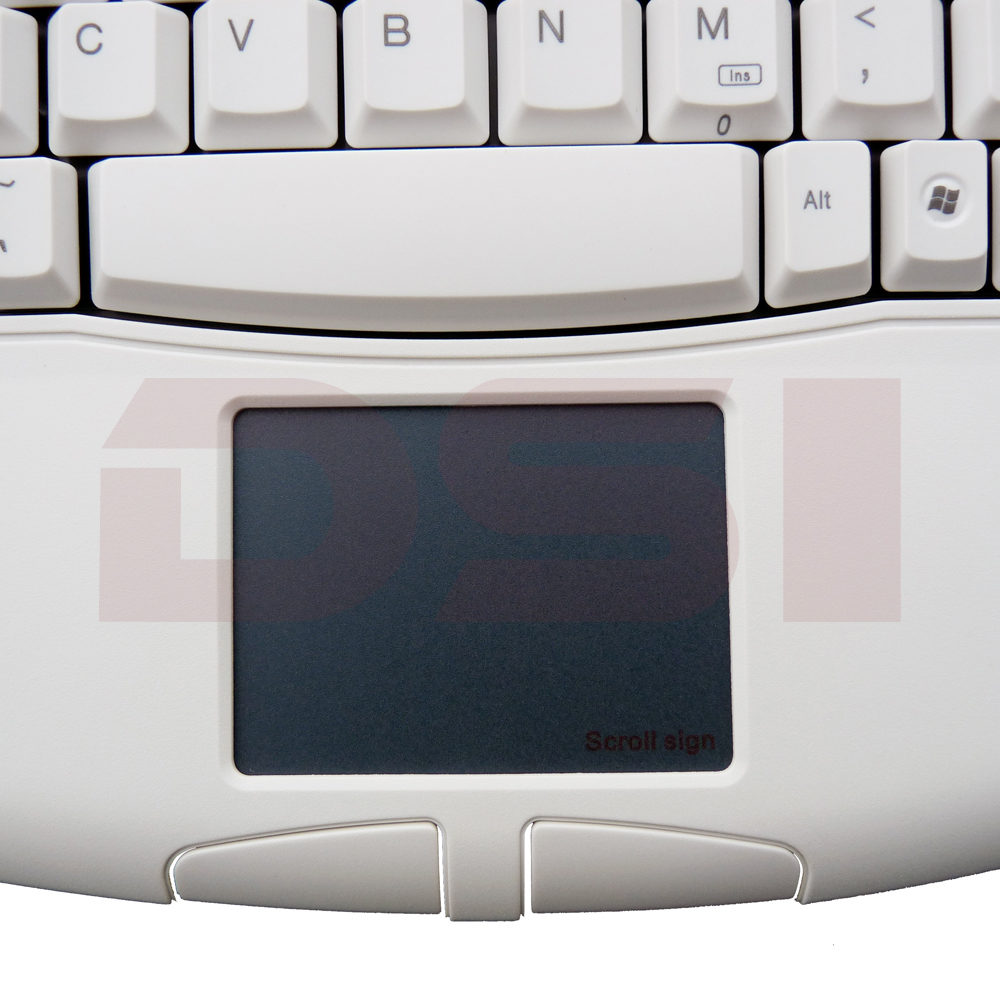 Solidtek Mini Ivory USB Keyboard with Touchpad KB-ACK540U