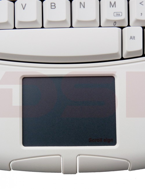 Solidtek Mini Ivory USB Keyboard with Touchpad KB-ACK540U