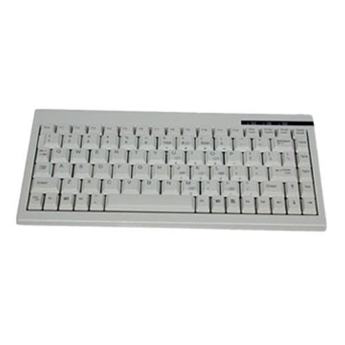 Solidtek Mini Membrane Ivory PS/2 Keyboard ACK-595