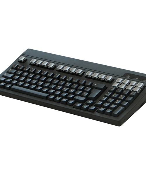 Solidtek Black USB Industrial Slim Mini Portable Keyboard ACK700UB