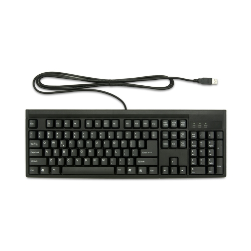 Solidtek Full Size Water Resistant USB Keyboard ASK7091
