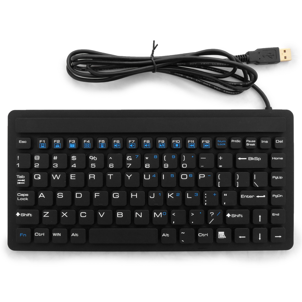 cigar shuffle holdall Industrial Waterproof USB Mini Keyboard IKB88 IP68 rated