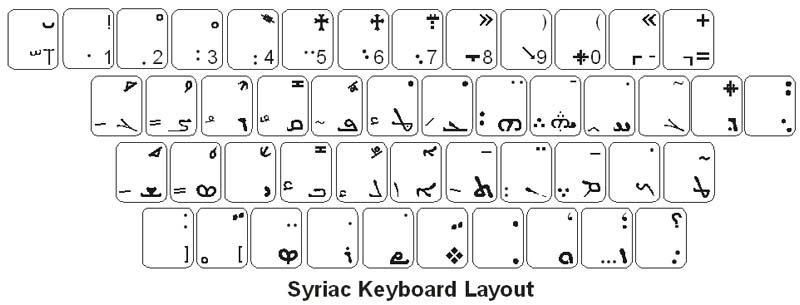syriac font mac