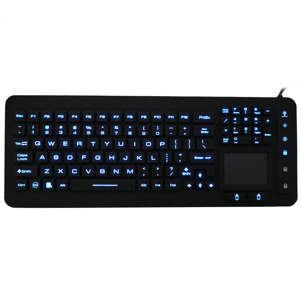 Silicone Keyboard with backlit