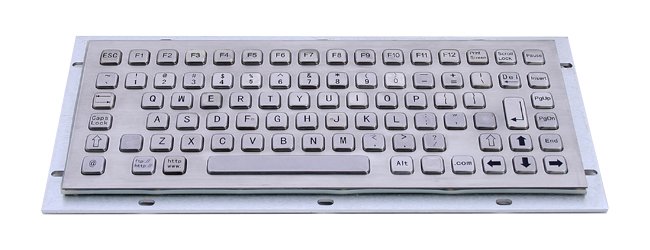 Mountable Kiosk Keyboard